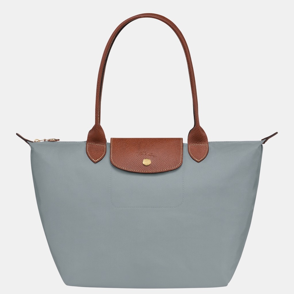 Longchamp Gray Tote Bag